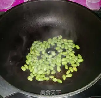 Make Ham sausage cheese rice step 1