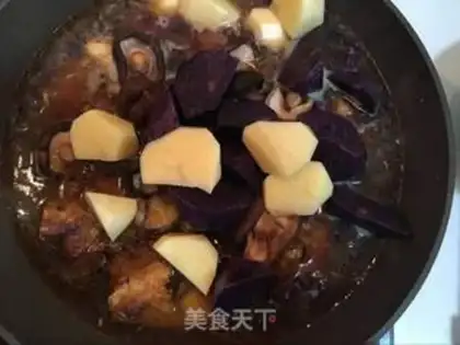 Make Red burning pig hoof step 9