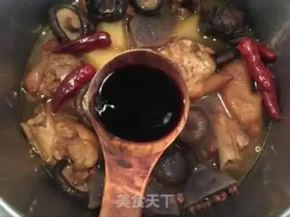 Make Red burning pig hoof step 10