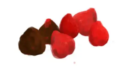 Make Strawberry Dafu step 0
