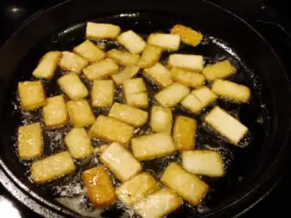 Make ♪ Soy-dry-dry-dry-dum-dum-dum-dum-dum-dum ♪ step 1