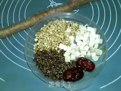 Make Wet rye mountain medicine step 0