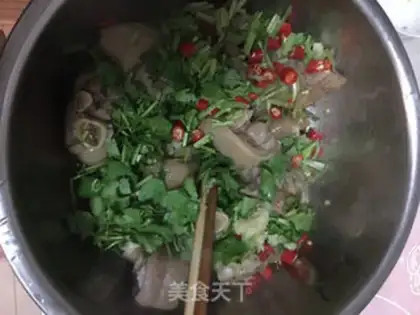 Make ♪ Cold hog hoof ♪ step 4
