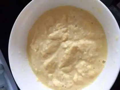 Make Tofu brain slag pie step 5
