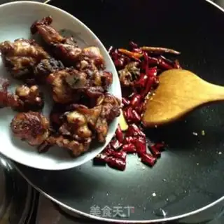 Make Spicy chicken step 7