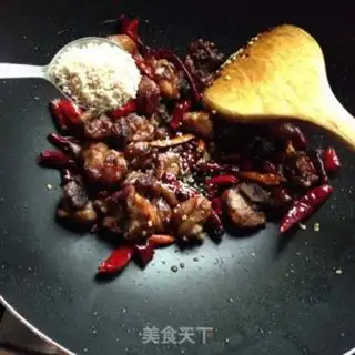 Make Spicy chicken step 8