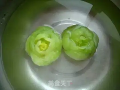 Make Emerald roses step 5
