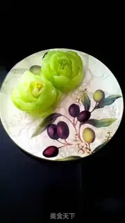Make Emerald roses step 7