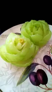 Make Emerald roses step 8