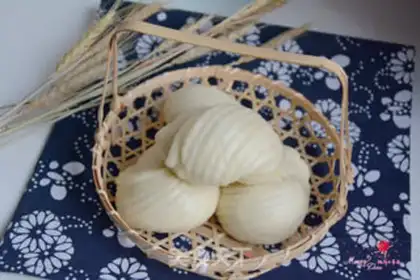 Make Conch buns step 14