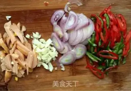 Make Fried pasta step 2