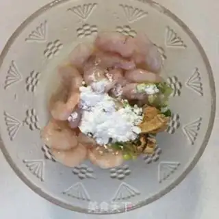Make Bacon shrimp cheese step 1