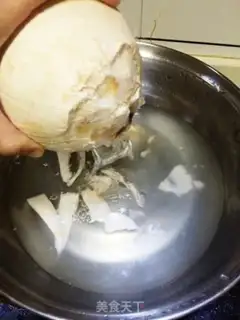 Make Coconut turkey pan step 1