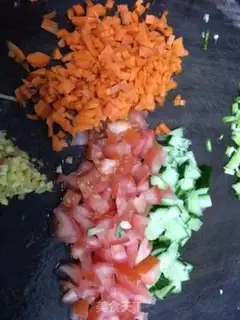 Make Fried rice step 2