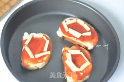 Make Bread pizza step 3