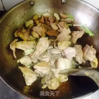 Make Homemade chicken mushrooms step 4
