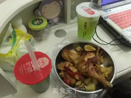 Make Roast chicken in an electric oven step 8