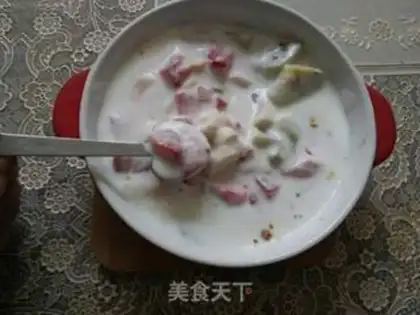 Make Yogurt fruit cup step 6