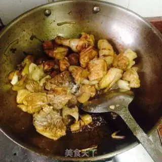 Make Homemade chicken mushrooms step 5