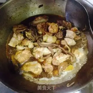 Make Homemade chicken mushrooms step 6