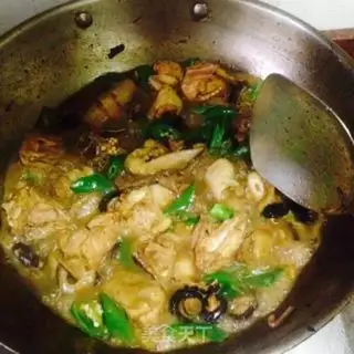 Make Homemade chicken mushrooms step 8