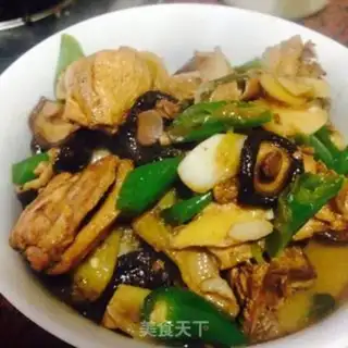 Make Homemade chicken mushrooms step 9