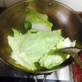 Make Clear the cabbage step 1