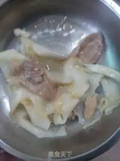 Make Tastes of intestinal powder step 11
