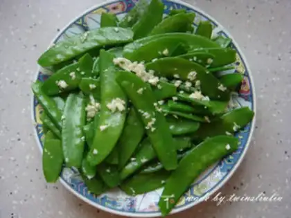 Make Garlic Dutch beans step 3