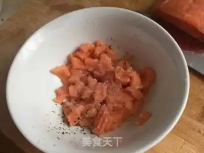 Make A salmon egg pancakes step 0