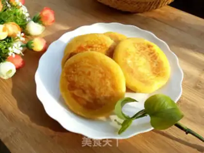 Make Pumpkin rice cake step 7