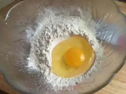 Make A salmon egg pancakes step 2