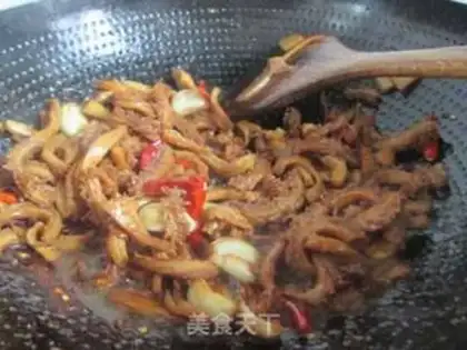 Make Red burning cow belly step 2