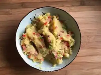 Make Cheese mashed potatoes step 2