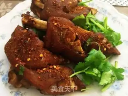 Make Spicy roasted pig hoof step 6