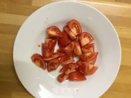 Make Tomato mushroom noodles step 3