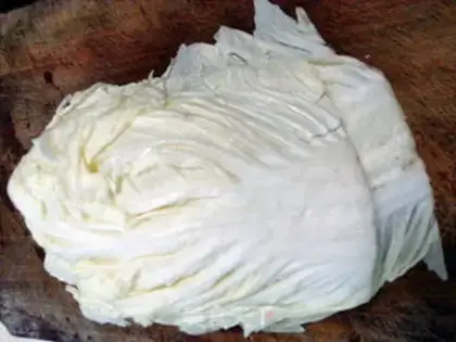 Make The pan, the cabbage box step 0