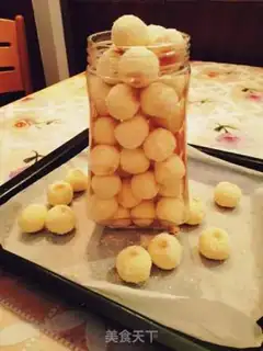 Make Full egg coconut ball step 11