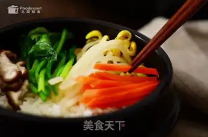 Make Rock pan rice step 3