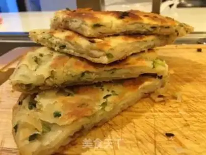 Make Onion cake step 9