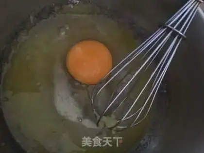 Make Egg and coconut balls step 2
