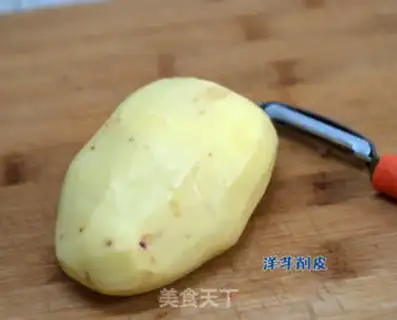 Make Potato lion head step 0