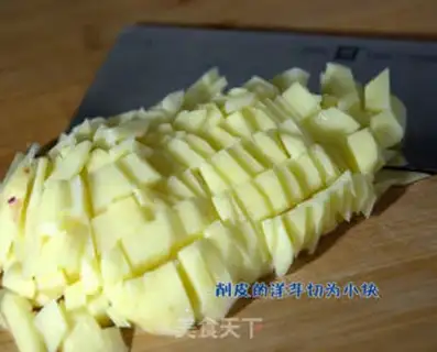Make Potato lion head step 1