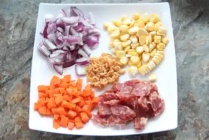 Make Seven-colour rice step 0