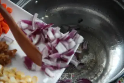 Make Seven-colour rice step 1