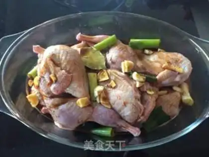 Make A quail of honey step 2