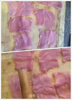 Make Ham cheese pork chops step 2