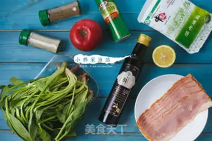 Make Spinach apple salad step 0