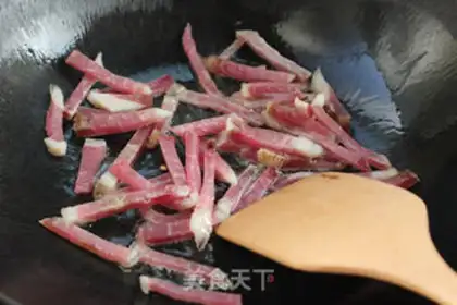 Make Garlic pork step 2