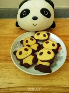 Make Panda cookies step 11
